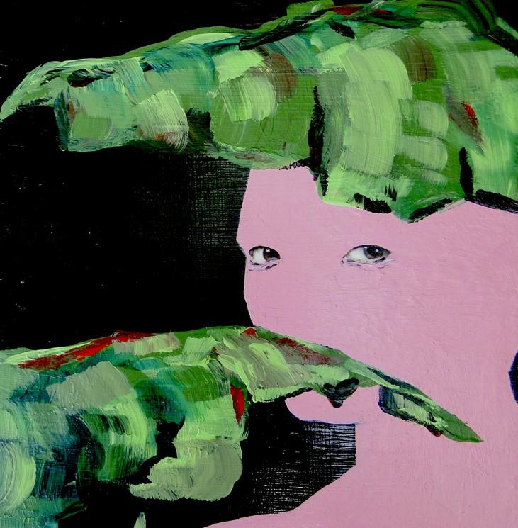 The eyes tell the story in Caitlin Cartwright's paintings 