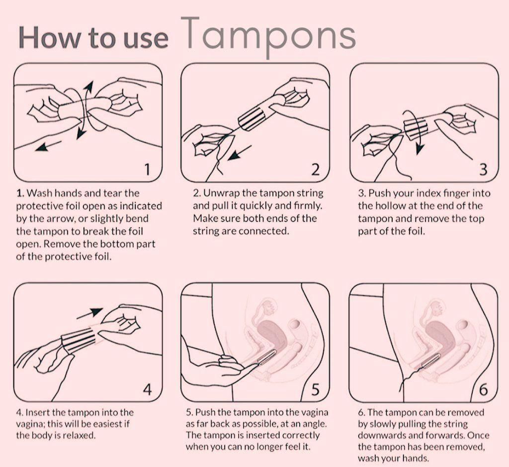 How to Insert and Remove a Tampon Correctly 