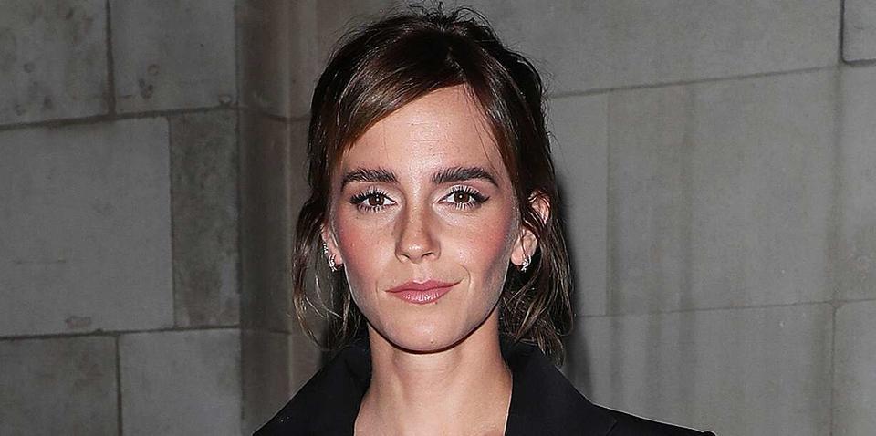 Emma Watson Made a Rare Public Appearance in a Cutout Minidress 