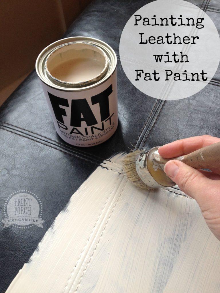 How To: Paint Leather