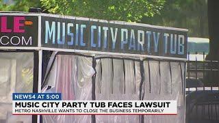 Drain the Tub! Metro Seeks Party Pool Injunction 