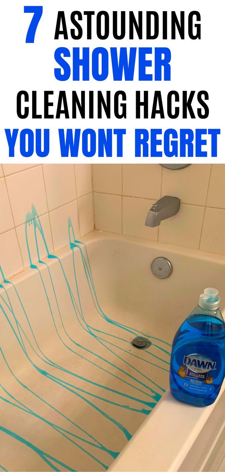These shower cleaning hacks really work 