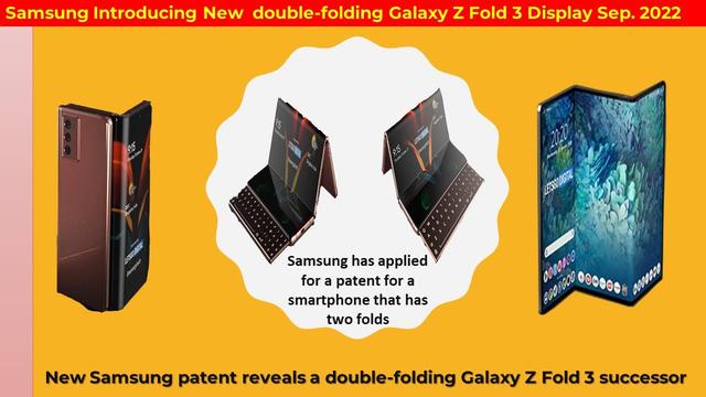 New Samsung patent reveals a double-folding Galaxy Z Fold 3 successor