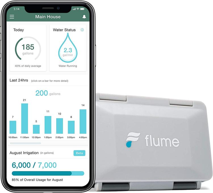 Protect your home from water leaks while on vacation with the Flume 2 monitor at $126