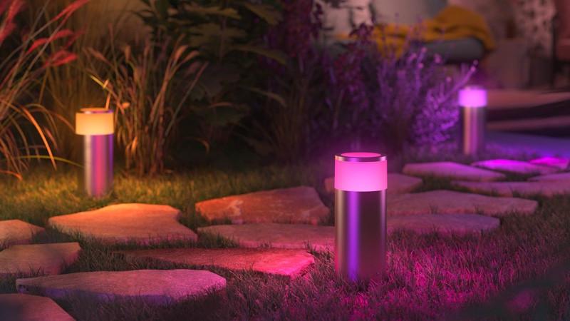 Philips Hue unveils new outdoor HomeKit lights, ‘candle and fireplace’ features for existing bulbs