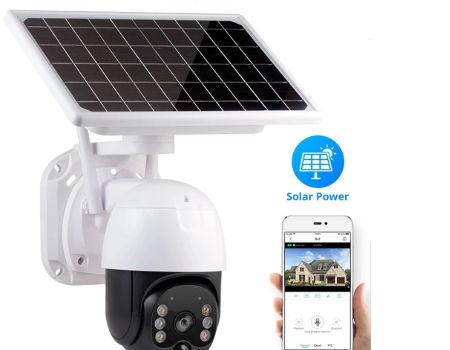 Solar low-power dome Camera 4G WiFi 3MP HD Security Solar camera PTZ IP camera outdoor battery power, ICSEE Speed Dome camera ICSEE 4G ip camera ICSEE WiFi Security Surveillance - Buy China ICSEE Solar 4G IP Camera on Globalsources.com 