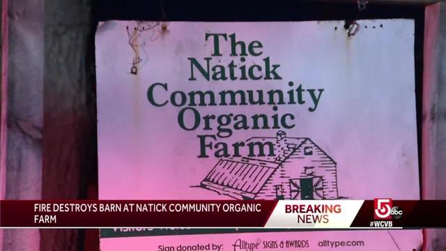 Fire destroys barn, home at organic farm near Carlton
