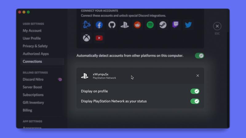 Discord and Sony PlayStation tie the knot with full PSN account integration and PS4/PS5 game activity profile display 