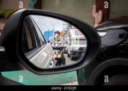 Motorist gets out of car on M6 to adjust wing mirror 