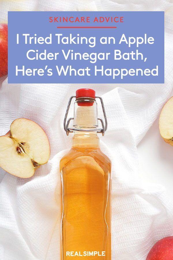 I Tried Taking an Apple Cider Vinegar Bath, Here’s What Happened