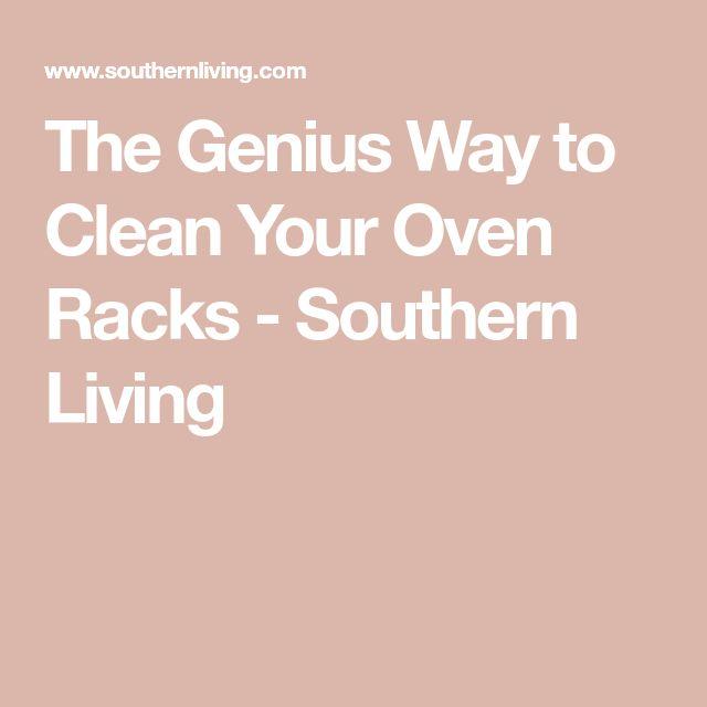 The Genius Way to Clean Your Oven Racks