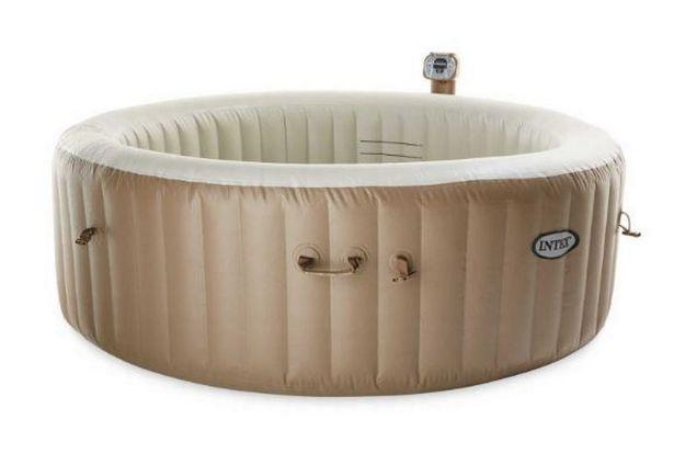 Rattan-effect hot tub on sale for less than £300 and is £50 cheaper than Aldi