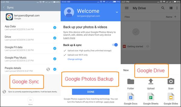 How to restore an Android backup 