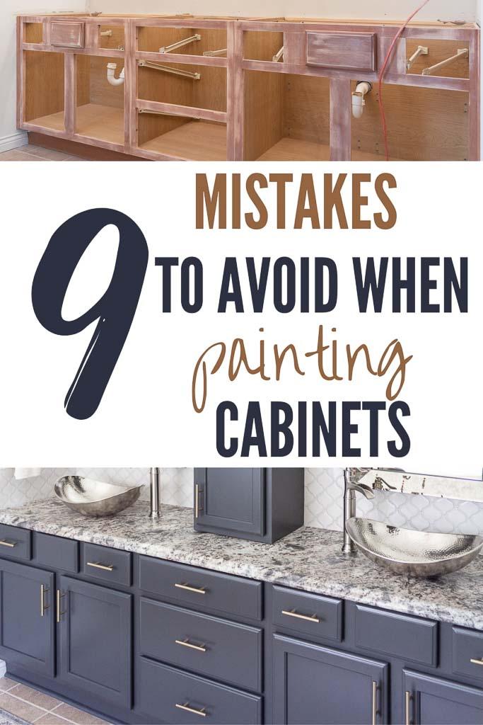 7 Mistakes Everyone Makes When Painting Their Kitchen Cabinets 