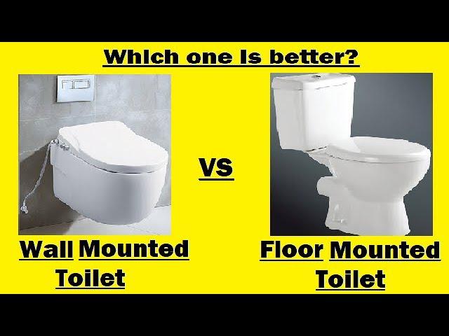 Bathroom Design: Floor-mounted or a wall-mounted WC?