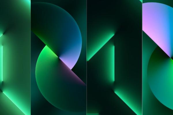 Here are the new wallpapers from the green iPhone 13 and iPhone 13 Pro