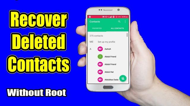 Contacts Restore: How to Recover Deleted Contact Numbers on Android and iPhone 
