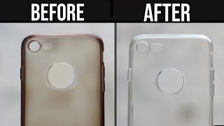How to clean your phone case