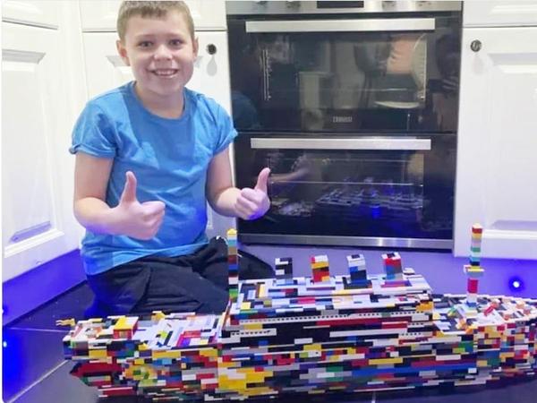 The Devon boy with autism who created the Titanic out of Lego - from memory 