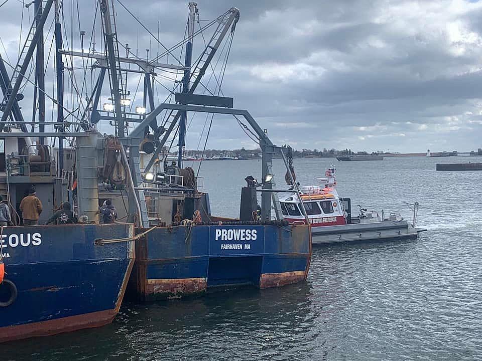 Two New Bedford Fires Catch Garage, Fishing Boat on Same Day