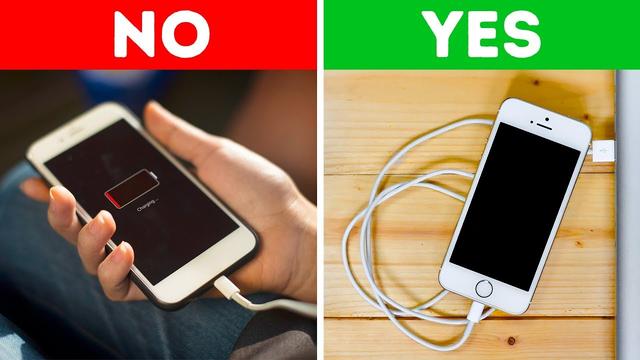 No, using your phone while it’s charging won’t send electric waves through your body 
