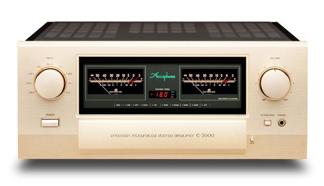 Accuphase launches the AB-class pre-main amplifier "E-5000".As the fourth anniversary of the 50th anniversary of the founding, a flagship model that realizes unprecedented output