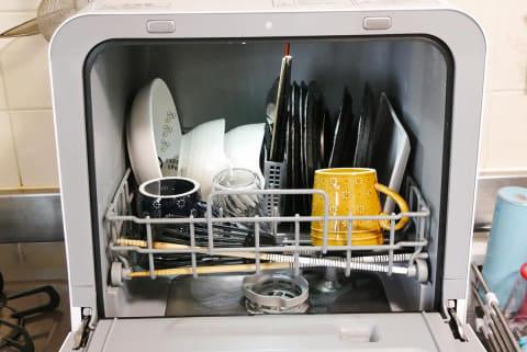It can be used immediately without construction! Very satisfied with 30,000 yen Iris Ohyama dishwasher