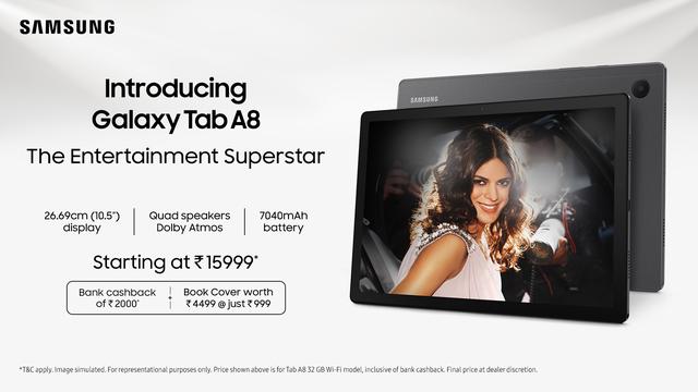 Samsung Introduces Its All New Entertainment and Productivity Partner Galaxy Tab A8 in India