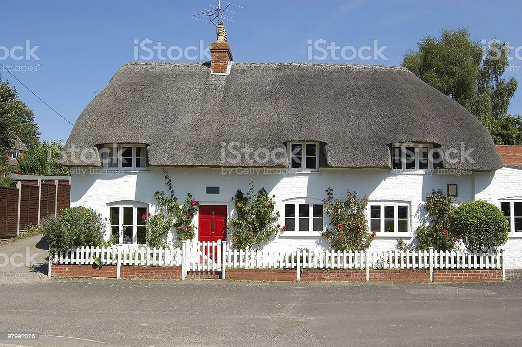 This thatched former village Post Office is now available to rent in Hampshire