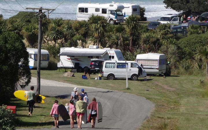 Freedom campers now have to travel with a toilet they can use inside their vehicle 