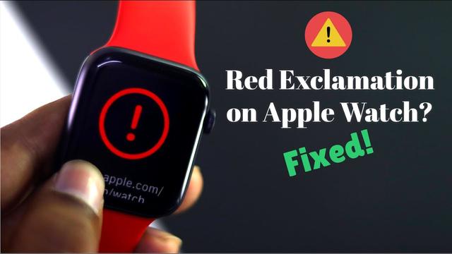 screenrant.com How To Solve An Apple Watch Red Exclamation Point Update Problem 