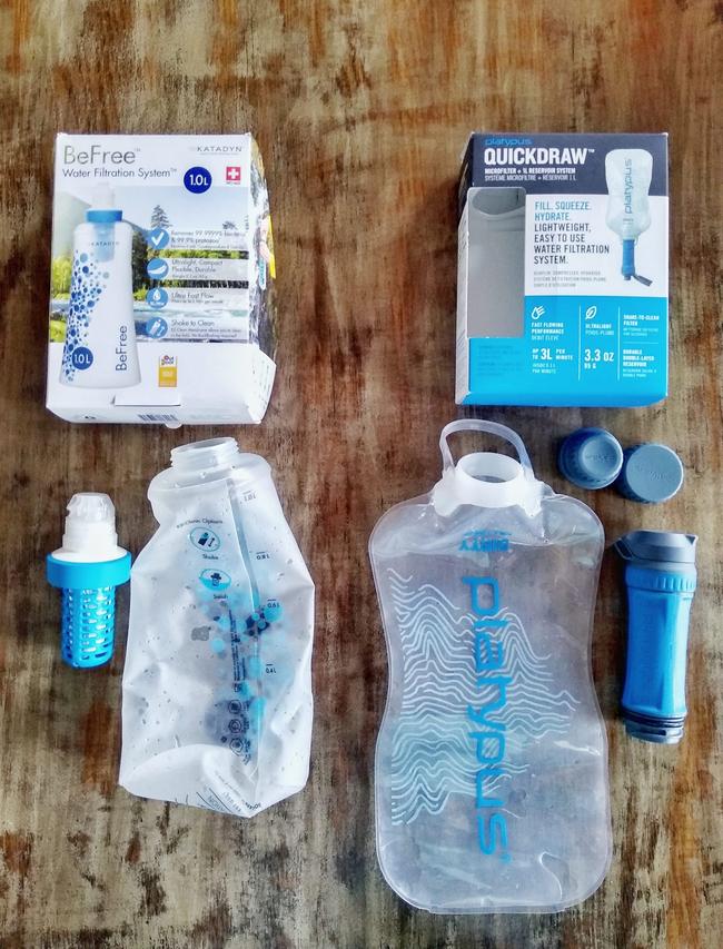Platypus QuickDraw vs Katadyn BeFree vs Sawyer Squeeze: Which Water Filter Should You Carry For Your Next Thru-Hike? 