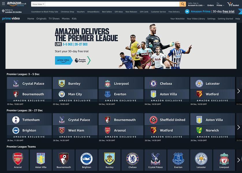 How to watch Amazon Prime's Premier League football for free on your TV