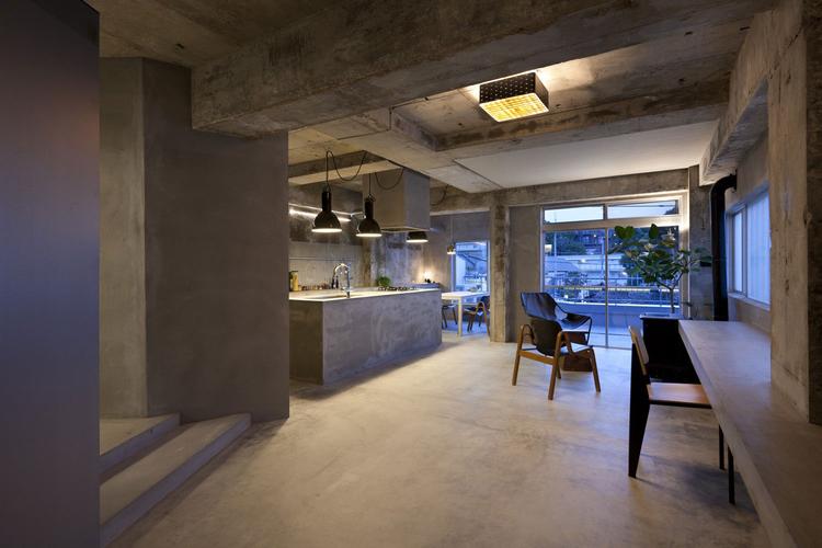 The beauty of concrete inside your home 