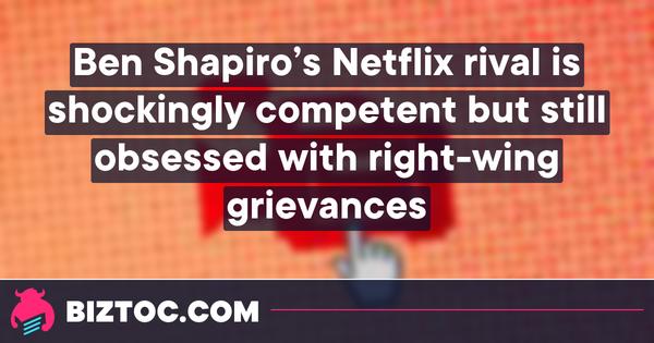 Ben Shapiro’s Netflix rival is shockingly competent but still obsessed with right-wing grievances 