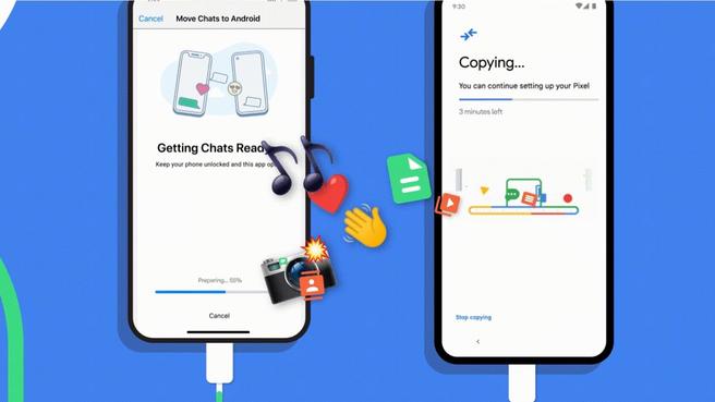 You can now move WhatsApp messages between Apple’s iPhones and Google’s Pixels 