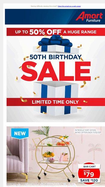 Amart Furniture’s 50th Birthday Sale with the 1029ers