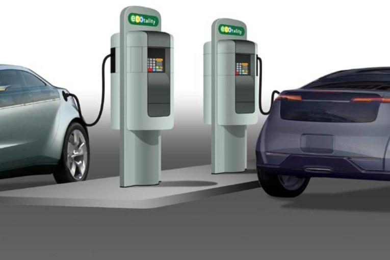 Electric car charging networks rated