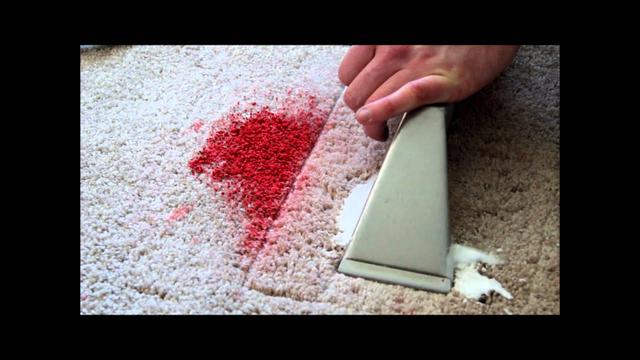 How to get paint out of the carpet 