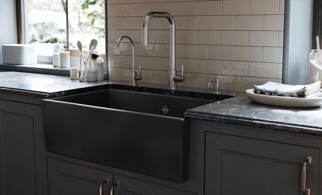 These extraordinary materials make kitchens and bathrooms blissful
