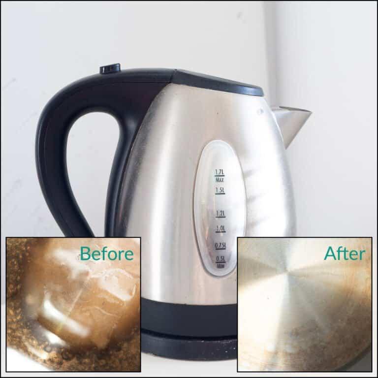 Five ways to remove limescale from a kettle 