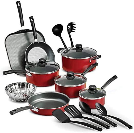 Get a complete 18-piece starter cookware set from Walmart for less than  