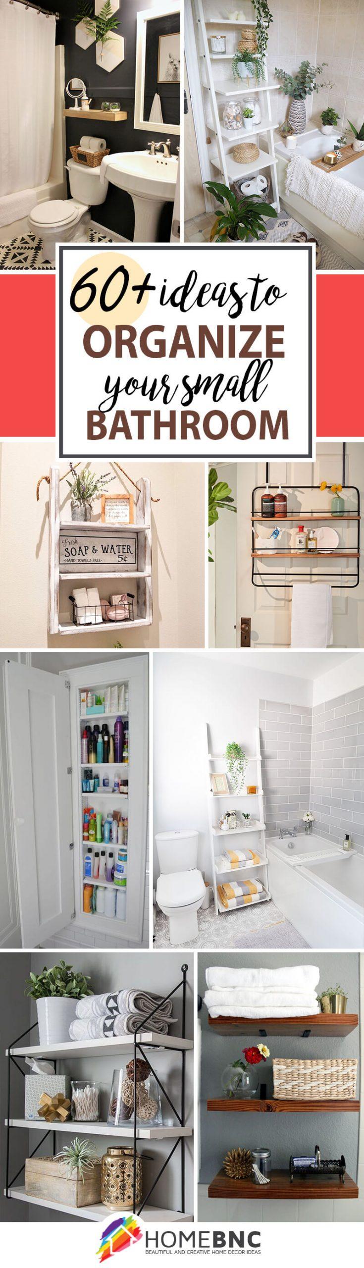 The Space-Saving Trick for Creating More Storage in a Small Bathroom 