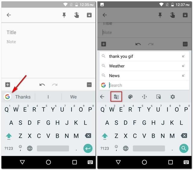 A neat new trick to try with Gboard on Android
