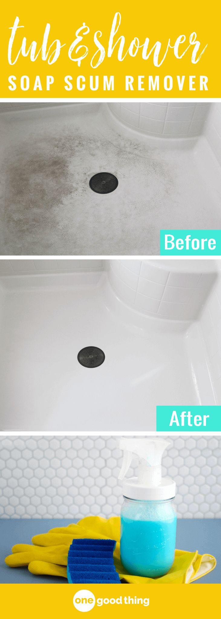 Cleaning hack: Clever way to cut through soap scum in your bathtub 