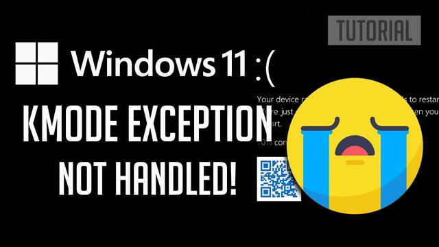 Fix: Windows 11 error Kmode Exception not Handled