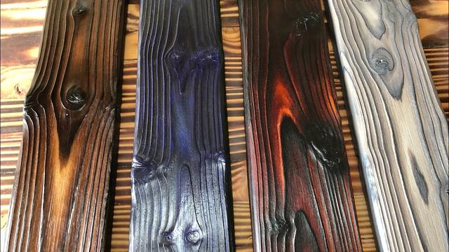The Appeal of a Burnt Wood Finish 