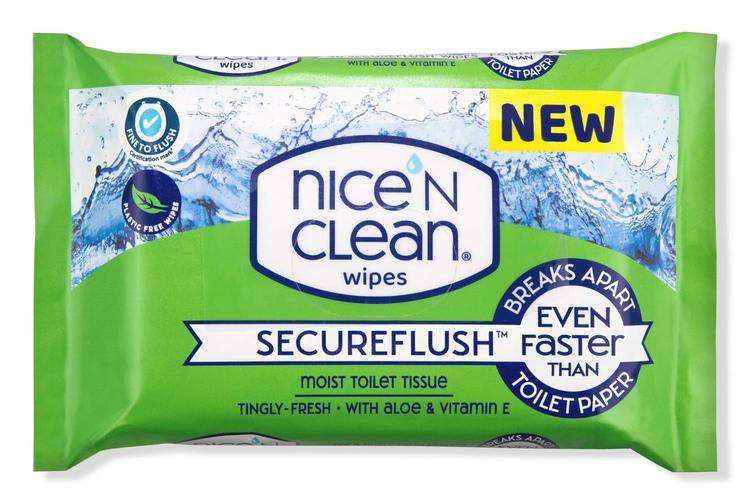 Nice-Pak International claims breakthrough with new moist toilet tissue which breaks down faster than toilet roll when flushed