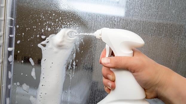 How to clean a glass shower door — get rid of limescale and watermarks