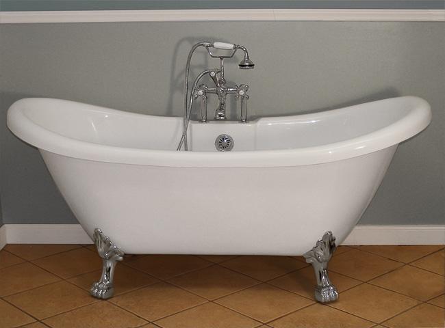 The New Alternative to Cast Iron, Randolph Morris' Acrylic Clawfoot Bathtubs 